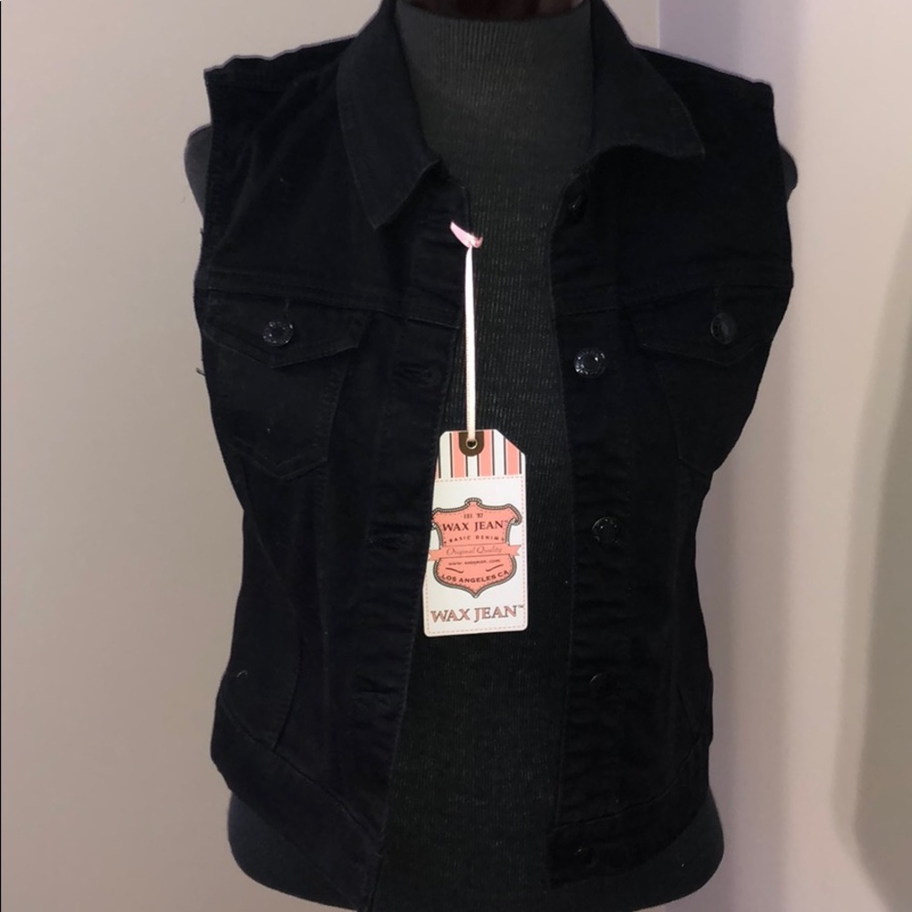 Denim vest